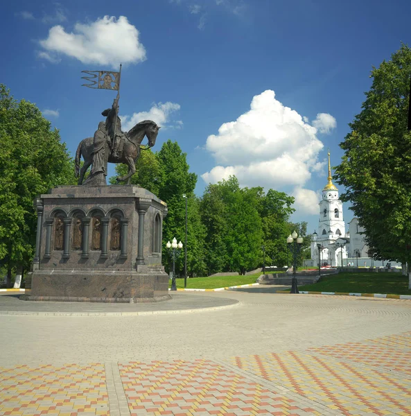 Monument van Prins vladimir — Stockfoto