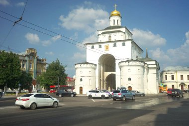 Vladimir, Rusya Federasyonu-17 Temmuz 2016: altın Gates. Vladimir