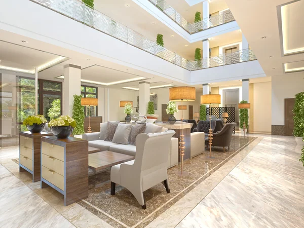 Şömineli salon alanında iç tasarım.