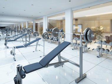 Modern iç jimnastik Spa karmaşık.