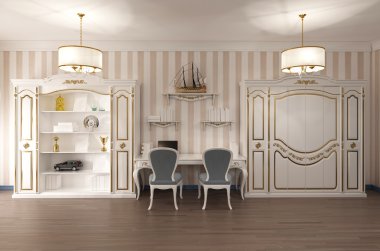 Dolaplar ve raflar sınıf dekorasyon için depolama sistemi