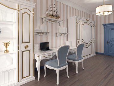 Dolaplar ve raflar sınıf dekorasyon için depolama sistemi