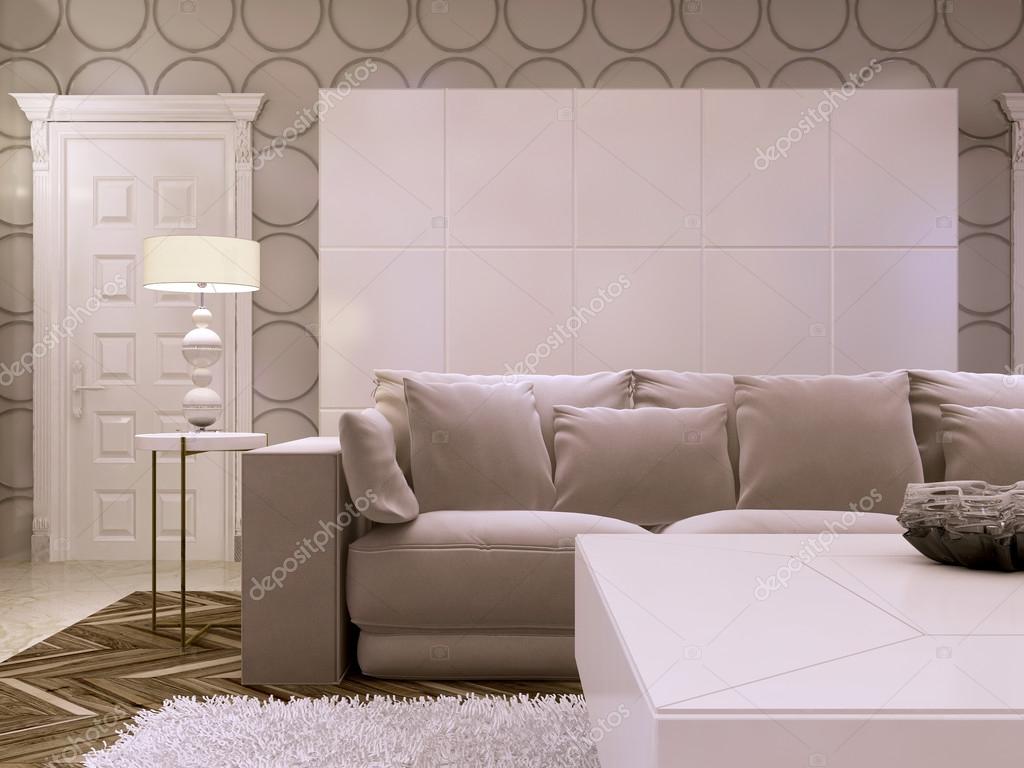 Grote witte kast in moderne woonkamer ontwerpen — Stockfoto ... Grote witte kast in moderne woonkamer ontwerpen — Stockfoto ...