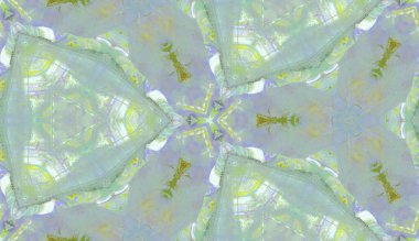 Kaleydoskop arka planı. Yağ lekesi tekniğinde çizilmiş etnik renkli modern soyut doku, kusursuz desen arka plan