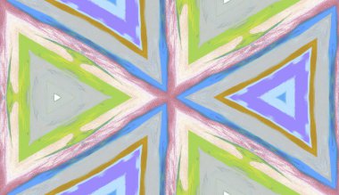 Kaleydoskop arka planı. Yağ lekesi tekniğinde çizilmiş etnik renkli modern soyut doku, kusursuz desen arka plan