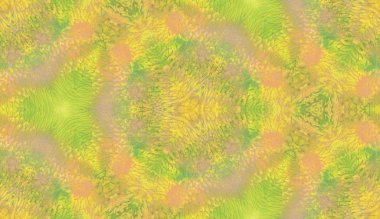 Etnik renkli, modern, soyut el yağlı boyayı karalama tekniğiyle kağıda çizdi. Tekstil pürüzsüz desen kırışıklığı