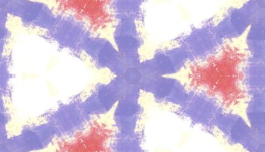 Etnik renkli, modern, soyut el yağlı boyayı karalama tekniğiyle kağıda çizdi. Tekstil pürüzsüz desen kırışıklığı