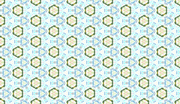 Ethnic multicolored abstract pattern in smear style. Seamless textile background with vintage art