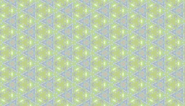 Renkli, kaliteli bir el yağlı boyası karalama tekniğiyle kağıda çizilmiş. Soyut fayansla tekstil desensiz arkaplan