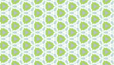 Renkli, kaliteli bir el yağlı boyası karalama tekniğiyle kağıda çizilmiş. Soyut fayansla tekstil desensiz arkaplan