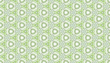 Renkli, kaliteli bir el yağlı boyası karalama tekniğiyle kağıda çizilmiş. Soyut fayansla tekstil desensiz arkaplan