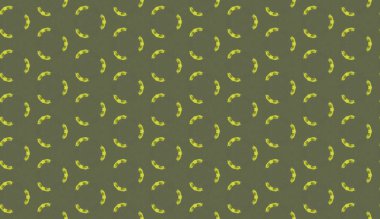 Renkli, kaliteli bir el yağlı boyası karalama tekniğiyle kağıda çizilmiş. Soyut fayansla tekstil desensiz arkaplan