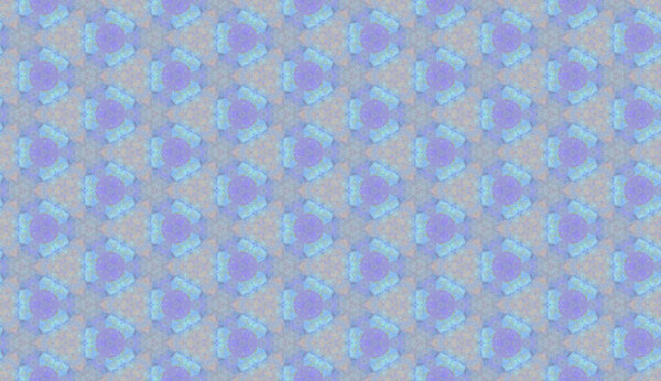 Kaleidoscopic background. Abtract prismatic modern pattern with smear technique, seamless background
