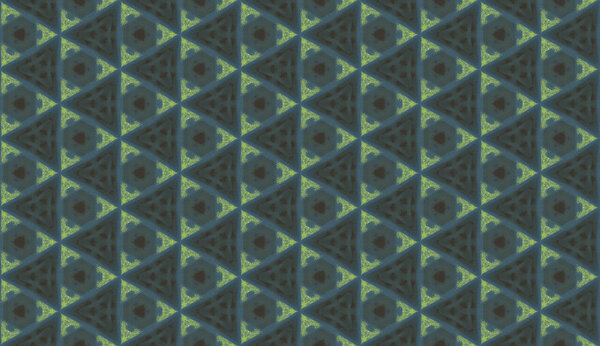 Kaleidoscopic background. Abtract prismatic modern pattern with smear technique, seamless background