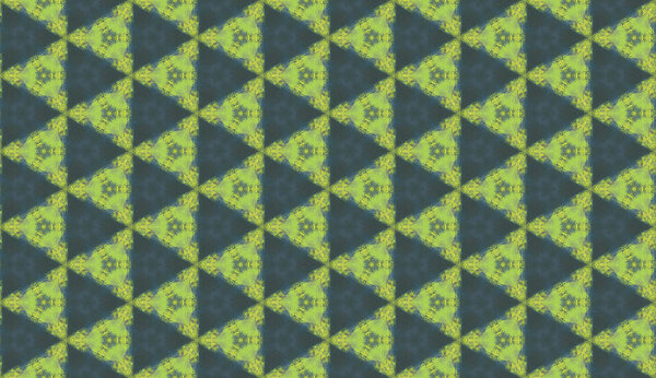 Kaleidoscopic background. Abtract prismatic modern pattern with smear technique, seamless background