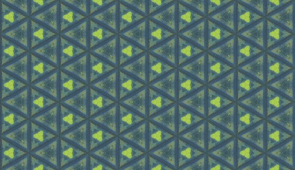 Kaleidoscopic background. Abtract prismatic modern pattern with smear technique, seamless background