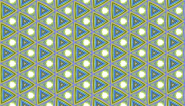 Kaleydoskopik arka plan. Kusursuz arkaplan, leke tekniği ile prizmatik modern deseni ayır