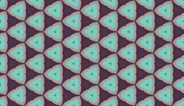 Kaleydoskopik arka plan. Kusursuz arkaplan, leke tekniği ile prizmatik modern deseni ayır