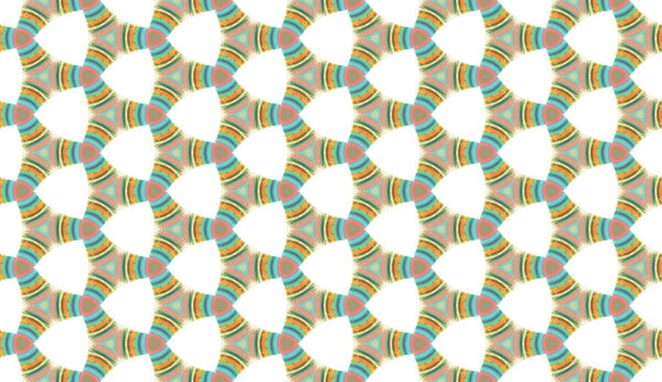 Kaleidoscopic background. Abtract prismatic modern pattern with smear technique, seamless background