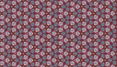 Kaleydoskopik arka plan. Kusursuz arkaplan, leke tekniği ile prizmatik modern deseni ayır