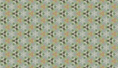 Lekeli olarak etnik çok renkli soyut desen. Klasik sanatla kusursuz tekstil arkaplanı