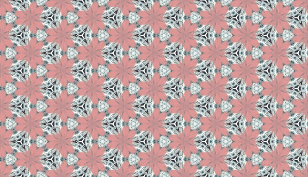 Kaleidoscopic background. Abtract prismatic modern pattern with smear technique, seamless background