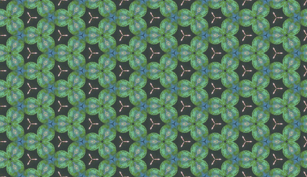 Калейдоскопический фон. Избавиться от призматической современной модели с мазком техники, бесшовный фон