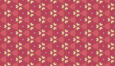 Lekeli olarak etnik çok renkli soyut desen. Klasik sanatla kusursuz tekstil arkaplanı