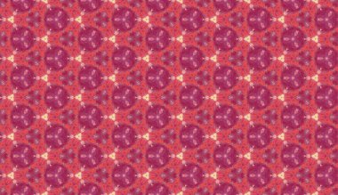 Lekeli olarak etnik çok renkli soyut desen. Klasik sanatla kusursuz tekstil arkaplanı