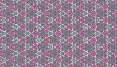 Lekeli olarak etnik çok renkli soyut desen. Klasik sanatla kusursuz tekstil arkaplanı