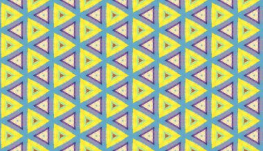 Lekeli olarak etnik çok renkli soyut desen. Klasik sanatla kusursuz tekstil arkaplanı