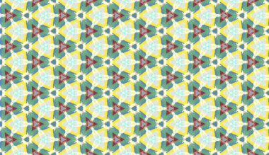 Lekeli olarak etnik çok renkli soyut desen. Klasik sanatla kusursuz tekstil arkaplanı