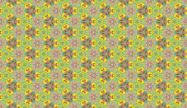 Lekeli olarak etnik çok renkli soyut desen. Klasik sanatla kusursuz tekstil arkaplanı