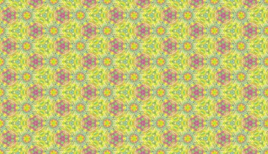 Lekeli olarak etnik çok renkli soyut desen. Klasik sanatla kusursuz tekstil arkaplanı