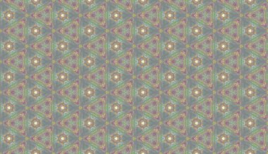 Lekeli olarak etnik çok renkli soyut desen. Klasik sanatla kusursuz tekstil arkaplanı