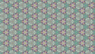 Lekeli olarak etnik çok renkli soyut desen. Klasik sanatla kusursuz tekstil arkaplanı