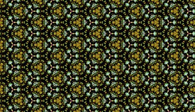 Lekeli olarak etnik çok renkli soyut desen. Klasik sanatla kusursuz tekstil arkaplanı