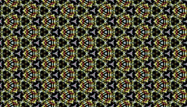 Lekeli olarak etnik çok renkli soyut desen. Klasik sanatla kusursuz tekstil arkaplanı