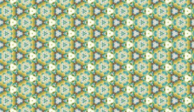 Lekeli olarak etnik çok renkli soyut desen. Klasik sanatla kusursuz tekstil arkaplanı