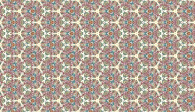 Lekeli olarak etnik çok renkli soyut desen. Klasik sanatla kusursuz tekstil arkaplanı