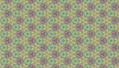 Lekeli olarak etnik çok renkli soyut desen. Klasik sanatla kusursuz tekstil arkaplanı