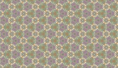 Lekeli olarak etnik çok renkli soyut desen. Klasik sanatla kusursuz tekstil arkaplanı