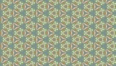 Lekeli olarak etnik çok renkli soyut desen. Klasik sanatla kusursuz tekstil arkaplanı