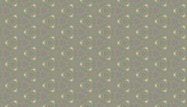 Lekeli olarak etnik çok renkli soyut desen. Klasik sanatla kusursuz tekstil arkaplanı