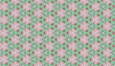 Lekeli olarak etnik çok renkli soyut desen. Klasik sanatla kusursuz tekstil arkaplanı