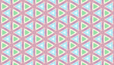 Lekeli olarak etnik çok renkli soyut desen. Klasik sanatla kusursuz tekstil arkaplanı