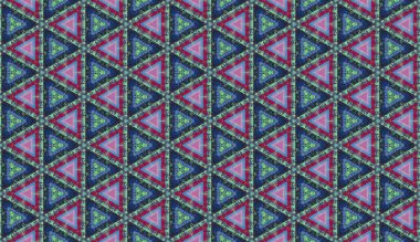 Lekeli olarak etnik çok renkli soyut desen. Klasik sanatla kusursuz tekstil arkaplanı