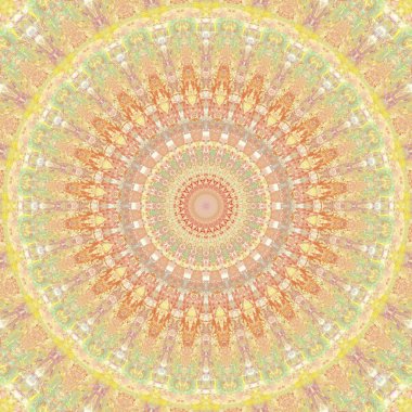 Lekeli olarak etnik çok renkli soyut desen. Klasik sanatla kusursuz tekstil arkaplanı