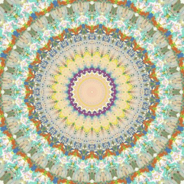 Lekeli olarak etnik çok renkli soyut desen. Klasik sanatla kusursuz tekstil arkaplanı