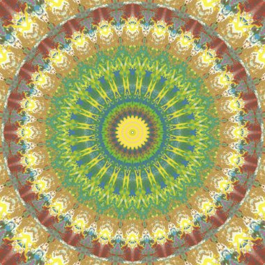 Lekeli olarak etnik çok renkli soyut desen. Klasik sanatla kusursuz tekstil arkaplanı